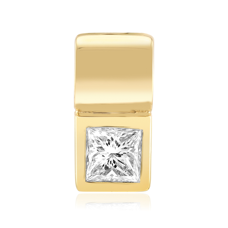 VVS1 (G) Brillant-Goldanhänger (Annette)