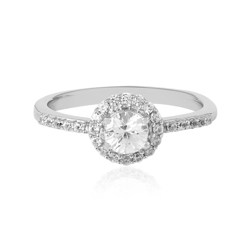 Zirkon-Silberring (MONOSONO COLLECTION) Zirkon-Silberring (MONOSONO COLLECTION)