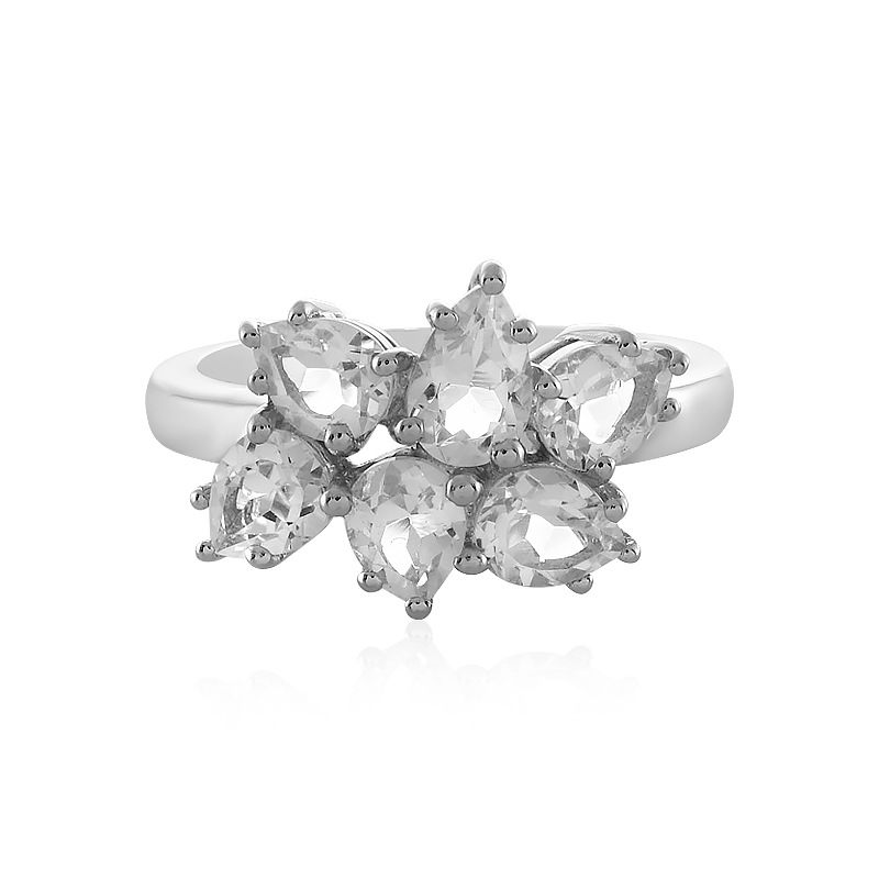 Edelstein-Silberring