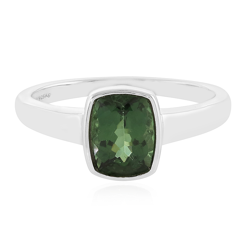 Chrom-Apatit-Silberring