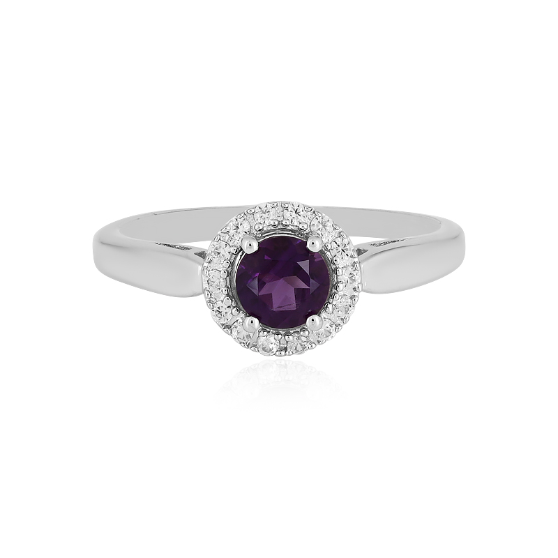 Marokkanischer Amethyst-Silberring