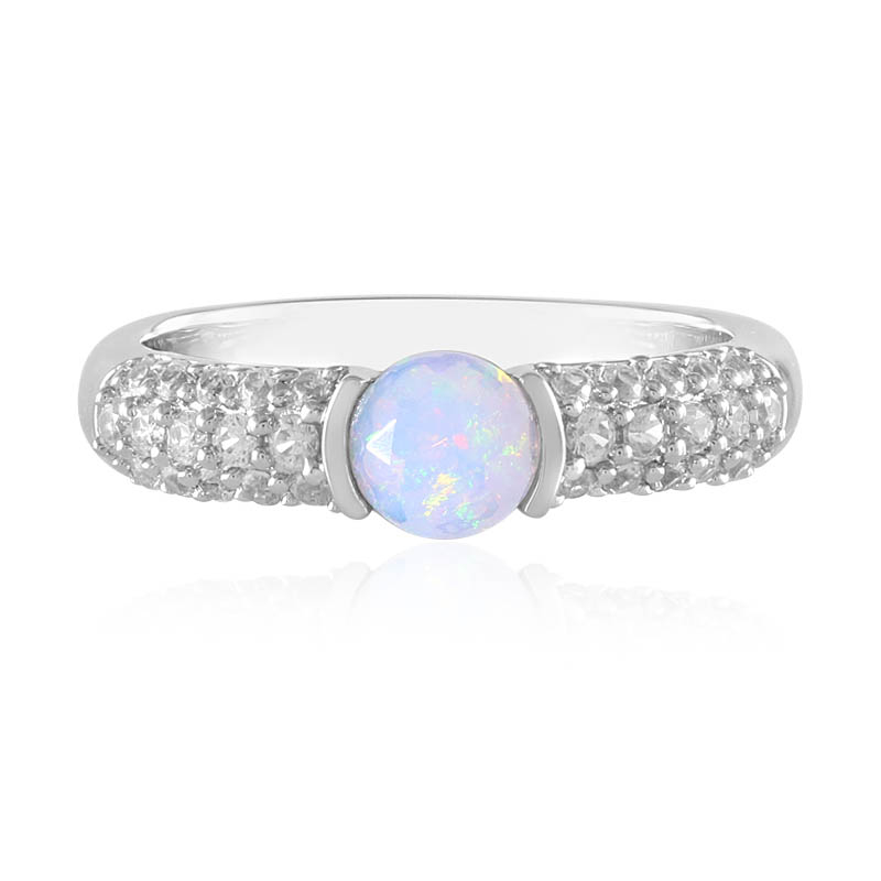 Welo-Opal-Silberring Welo-Opal-Silberring