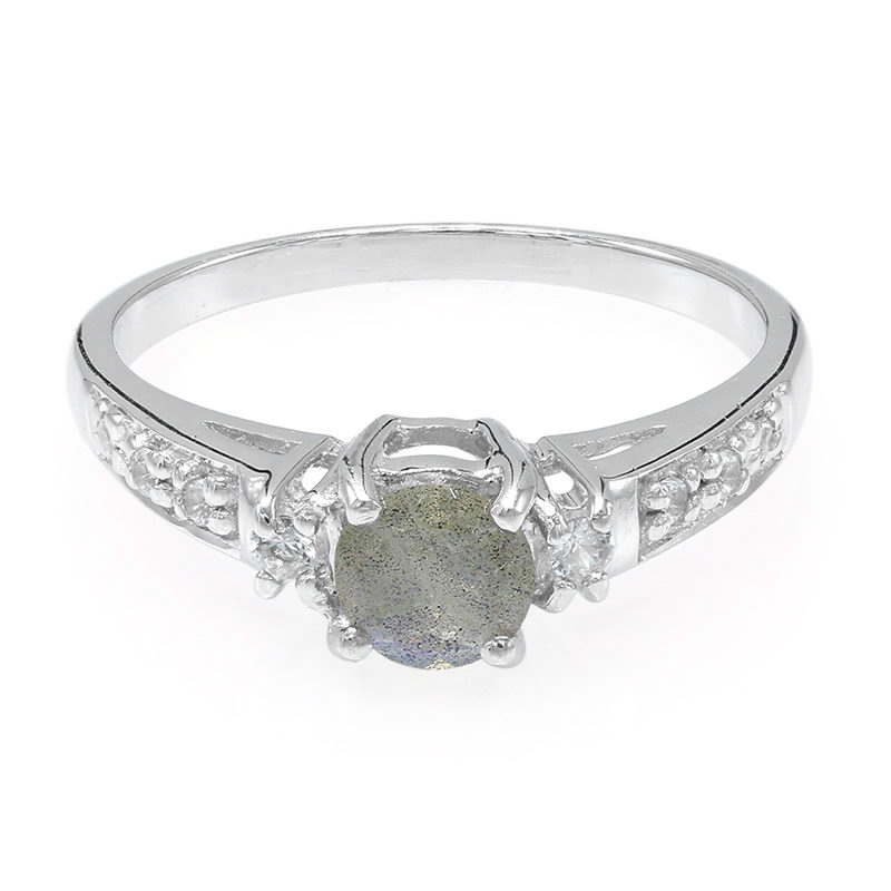 Spektrolith-Silberring Spektrolith-Silberring