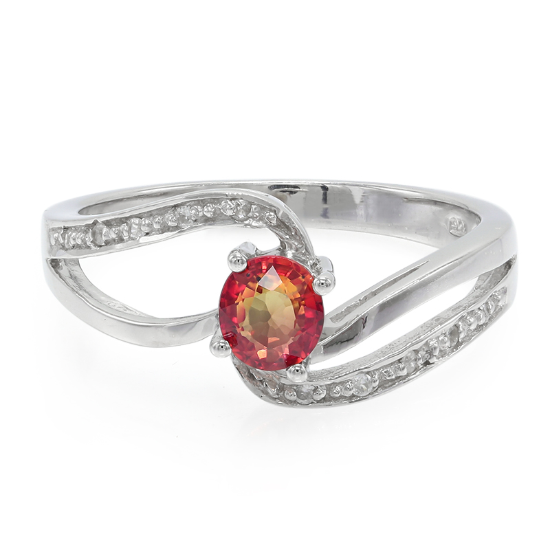 Tansania-Rubin-Silberring