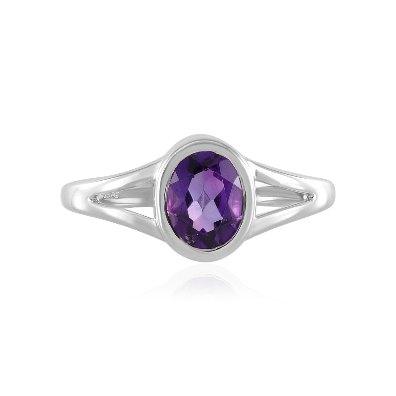 Marokkanischer Amethyst-Silberring Marokkanischer Amethyst-Silberring