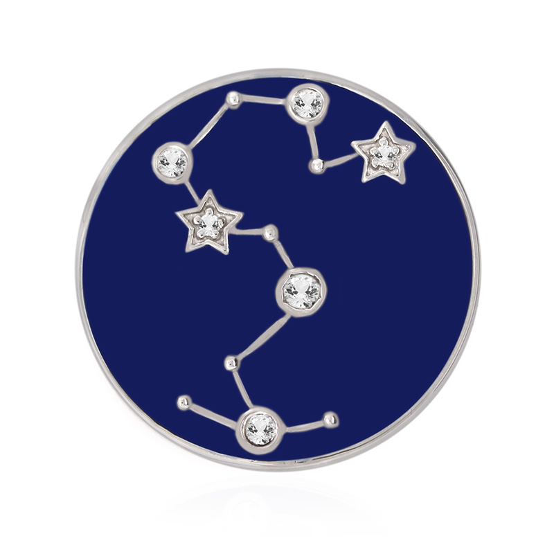 Zirkon-Silberanhänger „Skorpion“ (MONOSONO COLLECTION)