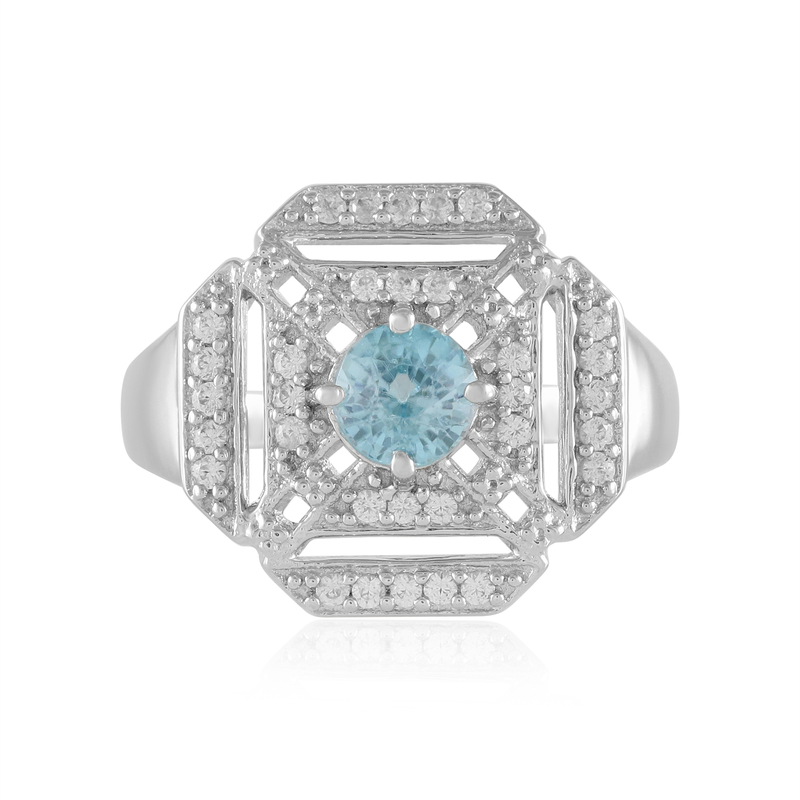 Ratanakiri-Zirkon-Silberring