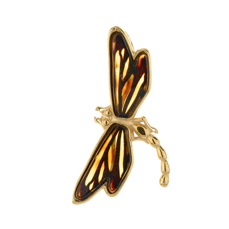 Baltischer Bernstein-Silberanhänger (dagen)