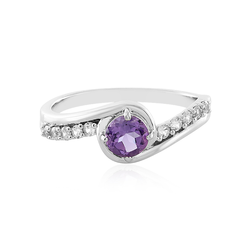 Azur-Quarz-Silberring