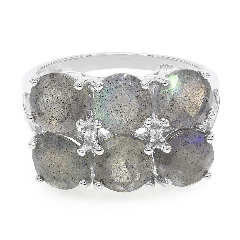 Spektrolith-Silberring Spektrolith-Silberring