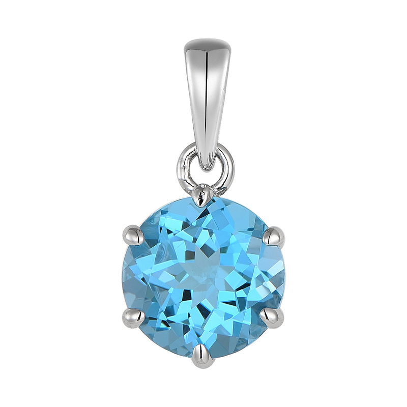 Marambaia-Topas-Silberanhänger