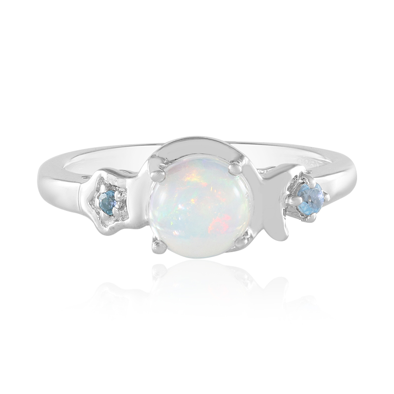 Welo-Opal-Silberring
