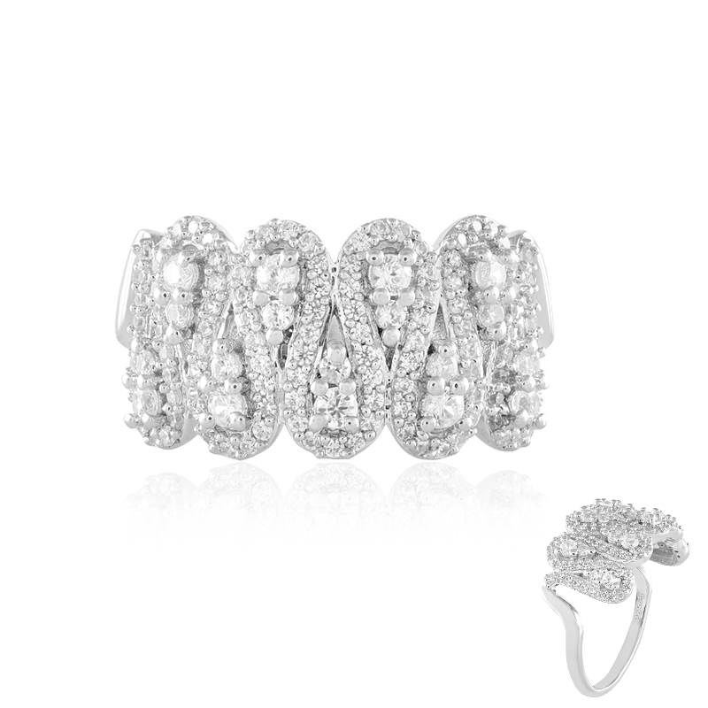 Zirkon-Silberring Zirkon-Silberring