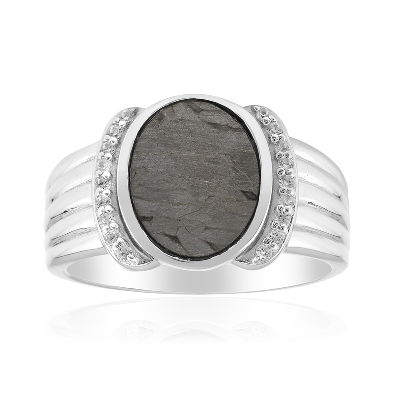 Aletai-Meteorit-Silberring