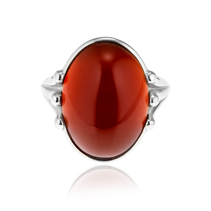 Karneol-Silberring (CUSTODANA) Karneol-Silberring (CUSTODANA)