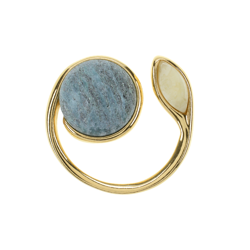 Edelstein-Silberanhänger (dagen)