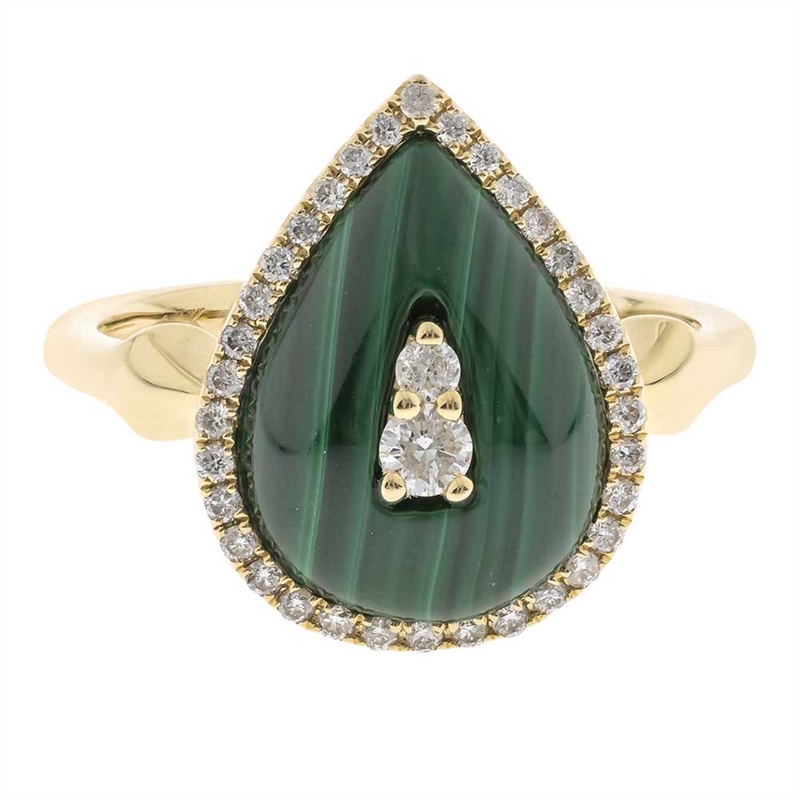 Malachit-Goldring (CIRARI) Malachit-Goldring (CIRARI)