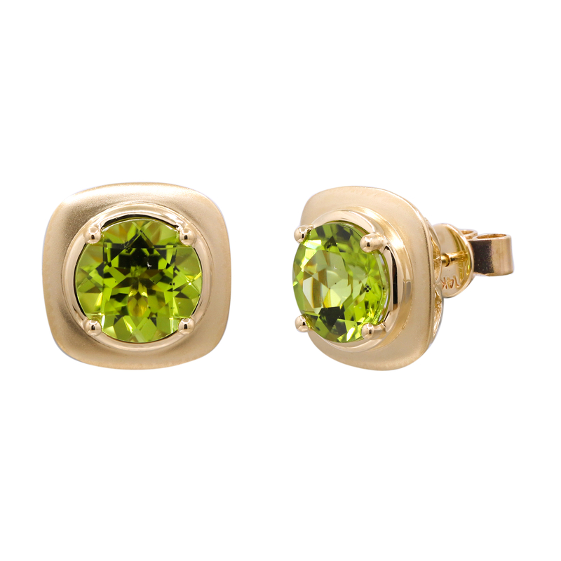 Dashihe-Peridot-Goldohrringe (CIRARI)
