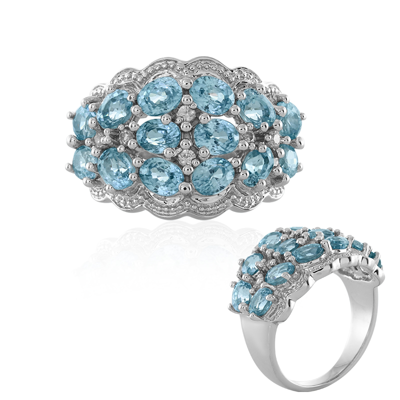 Ratanakiri-Zirkon-Silberring