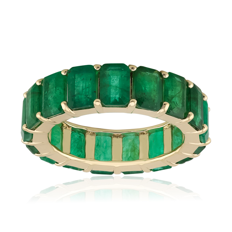 Sambia-Smaragd-Goldring Sambia-Smaragd-Goldring