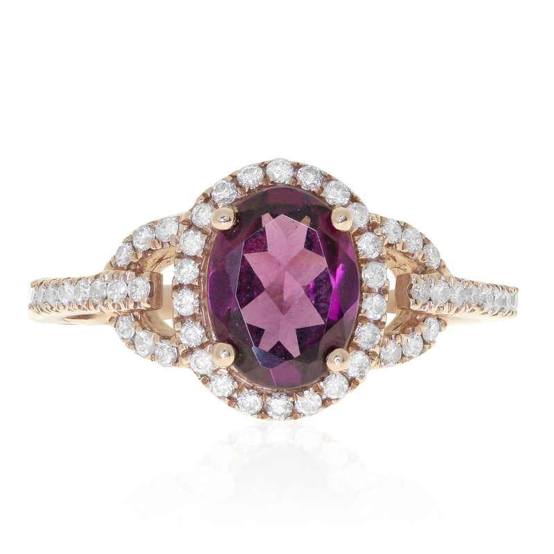 Rhodolith-Goldring (CIRARI) Rhodolith-Goldring (CIRARI)