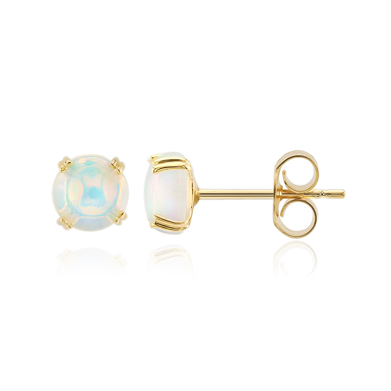 Welo-Opal-Silberohrringe Welo-Opal-Silberohrringe