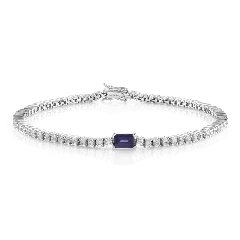 Iolith-Silberarmband