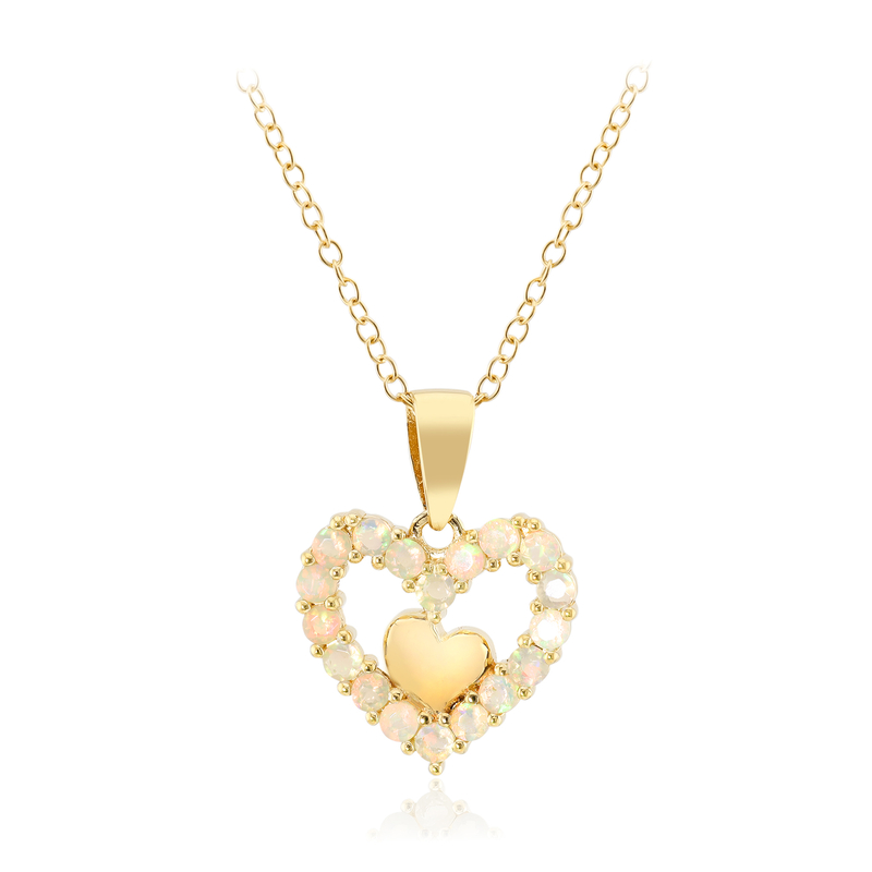 Welo-Opal-Silberhalskette