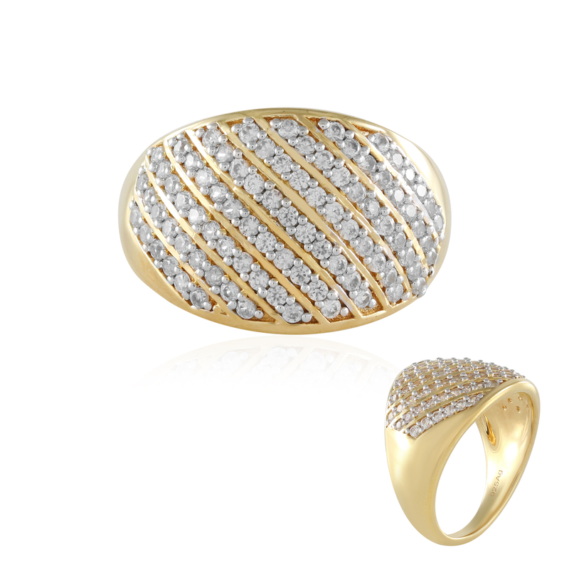 Zirkon-Silberring Zirkon-Silberring