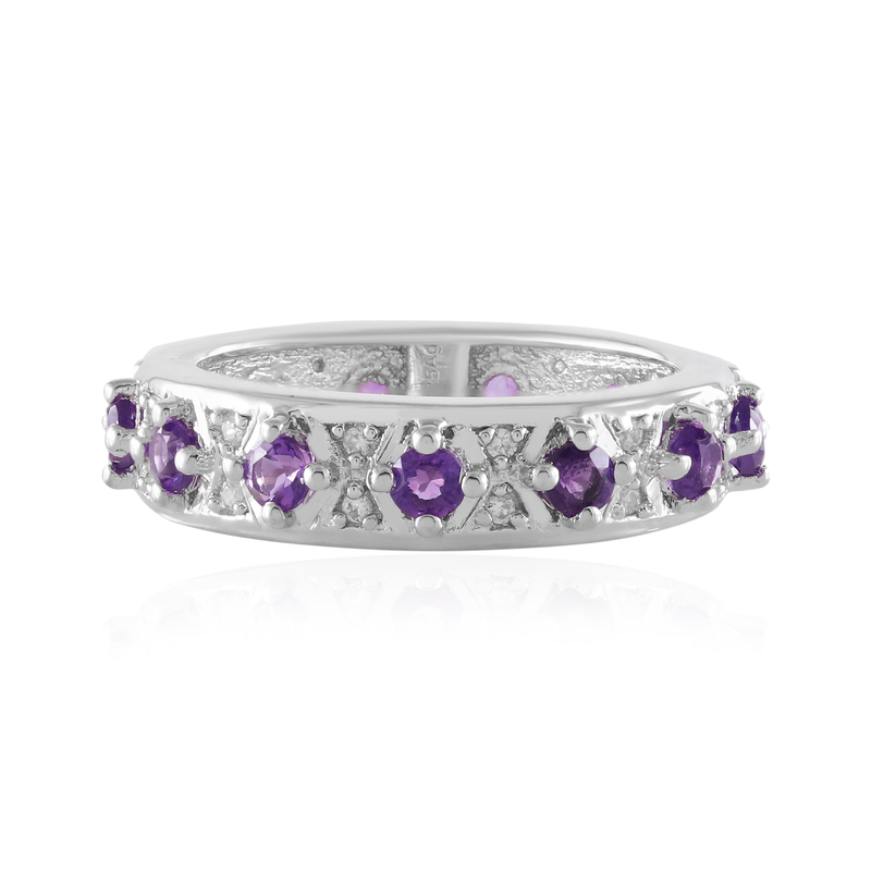Amethyst-Silberring