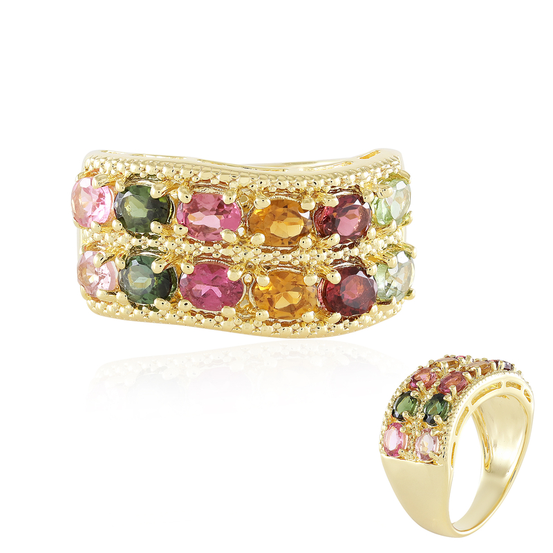 Turmalin-Silberring Turmalin-Silberring