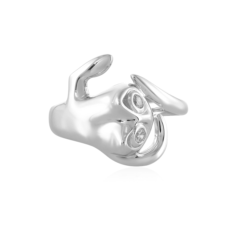 Zirkon-Silberring Zirkon-Silberring