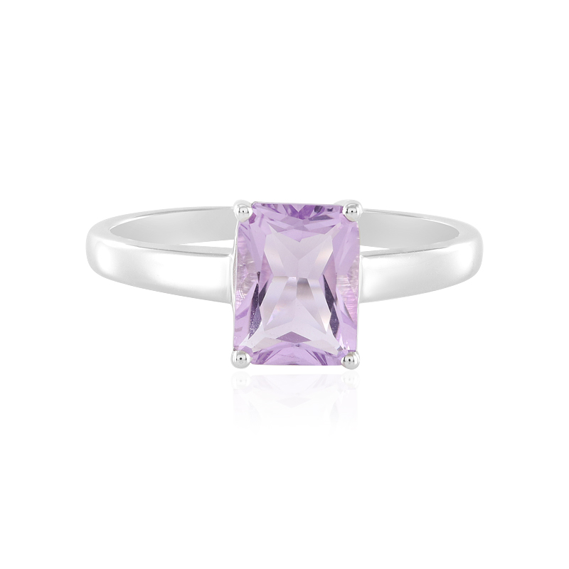 Lavendel-Amethyst-Silberring