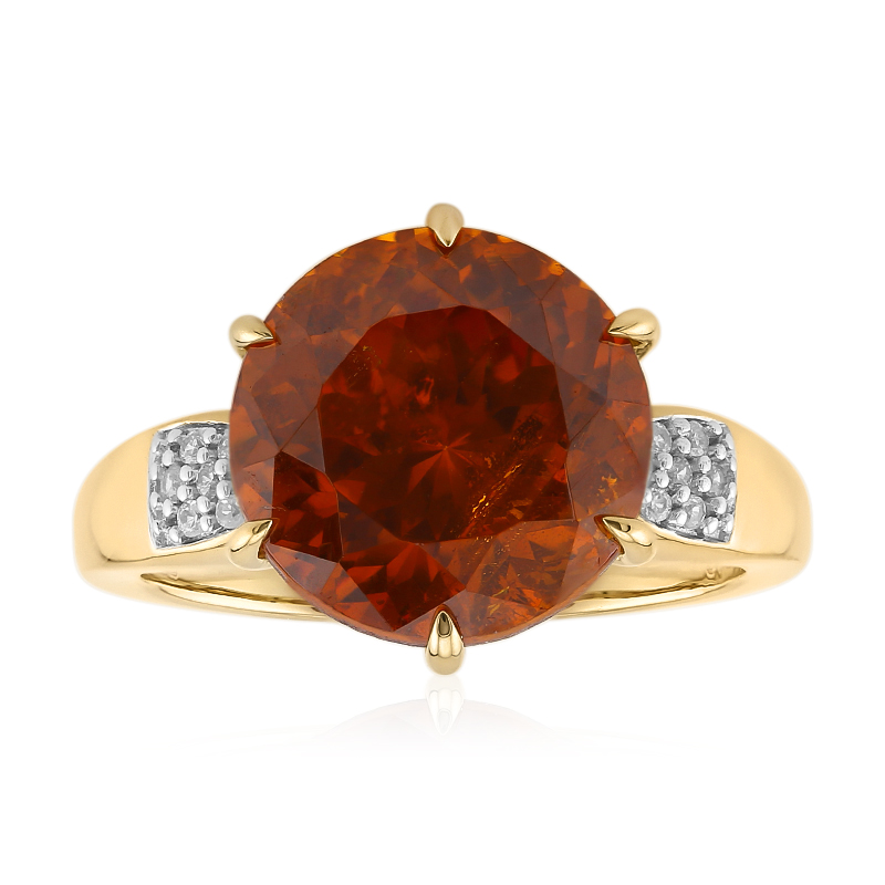 Sphalerit-Goldring Sphalerit-Goldring