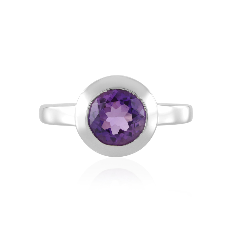 Uruguay-Amethyst-Silberring Uruguay-Amethyst-Silberring