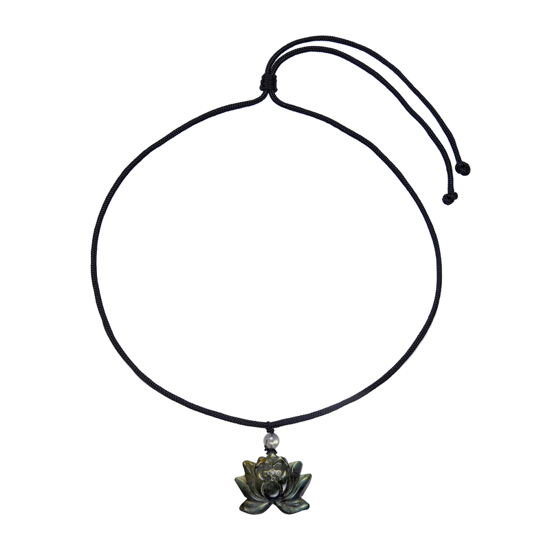 Labradorit-Halskette