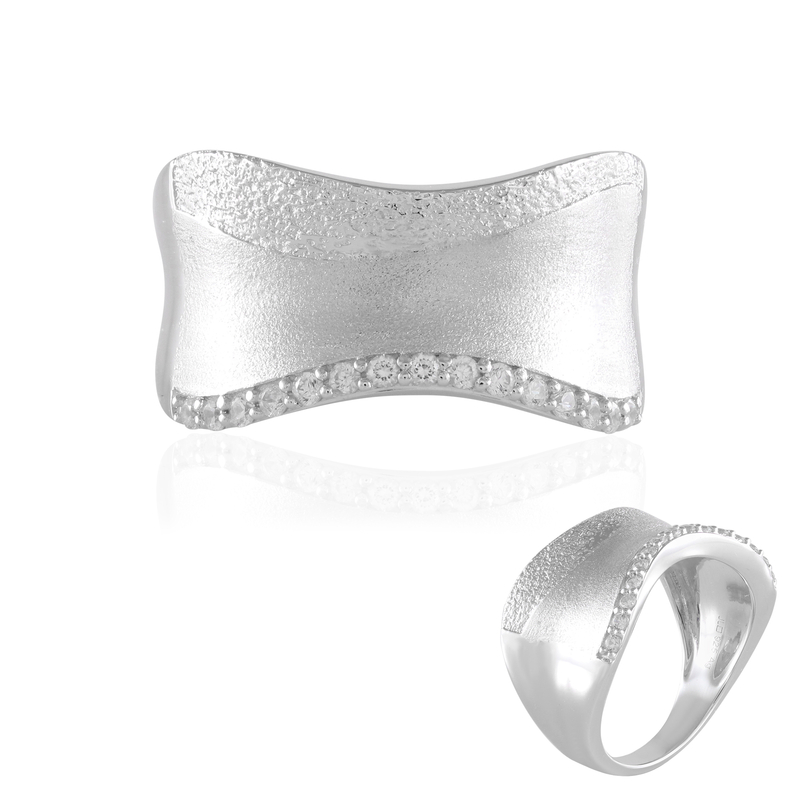 Zirkon-Silberring (de Melo) Zirkon-Silberring (de Melo)