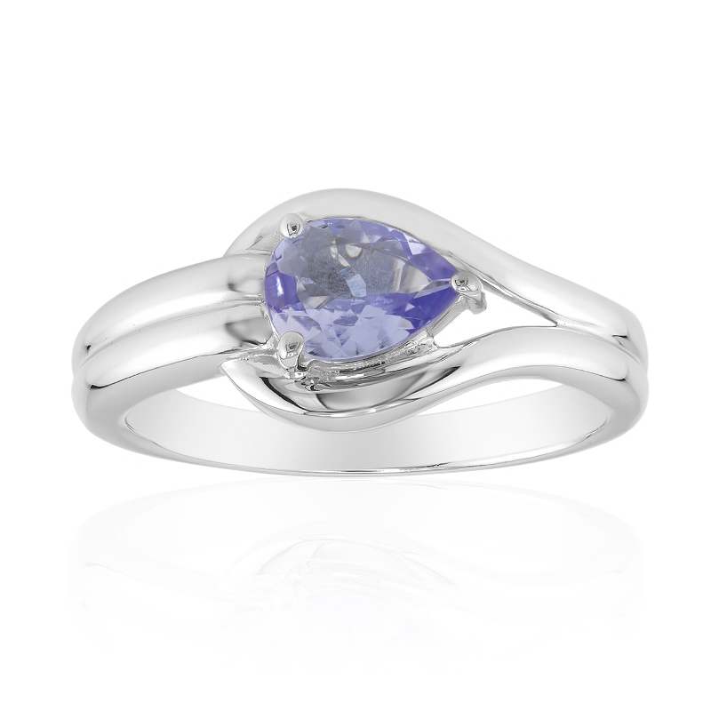 Nicht erhitzter Tansanit-Goldring (Remy Rotenier) Nicht erhitzter Tansanit-Goldring (Remy Rotenier)