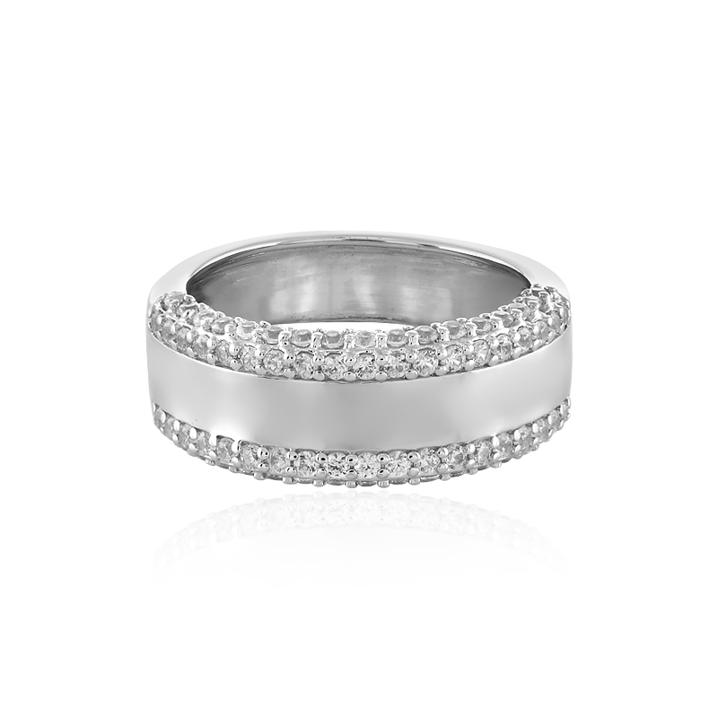 Zirkon-Silberring Zirkon-Silberring