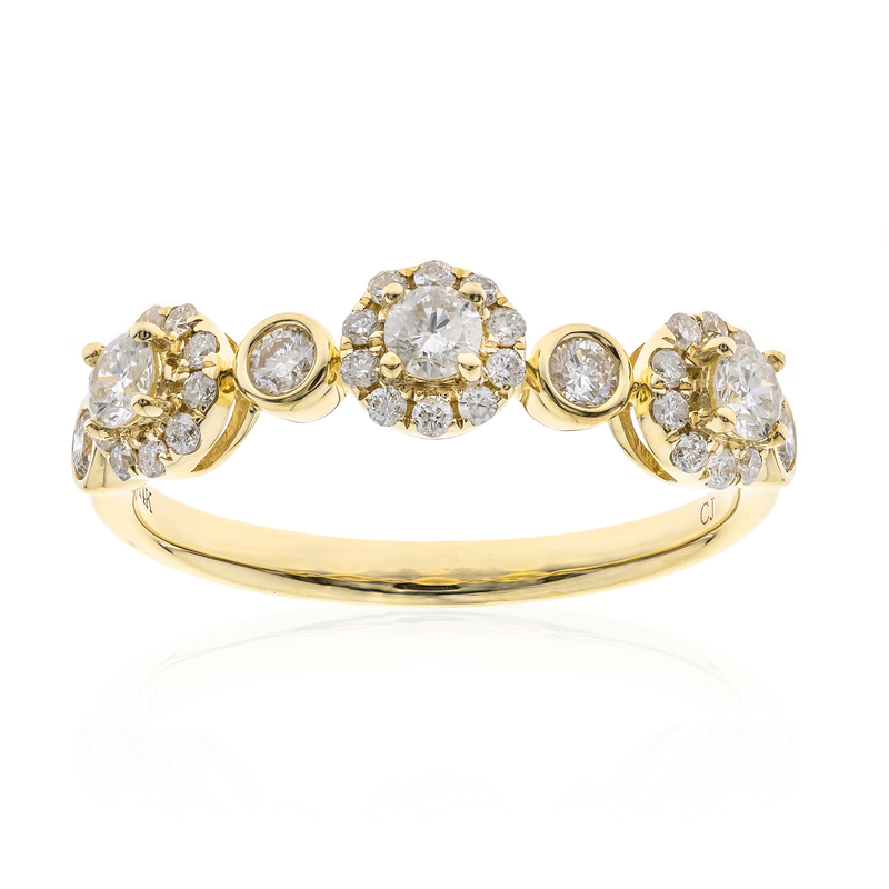 SI1 (H) Brillant-Goldring (CIRARI)