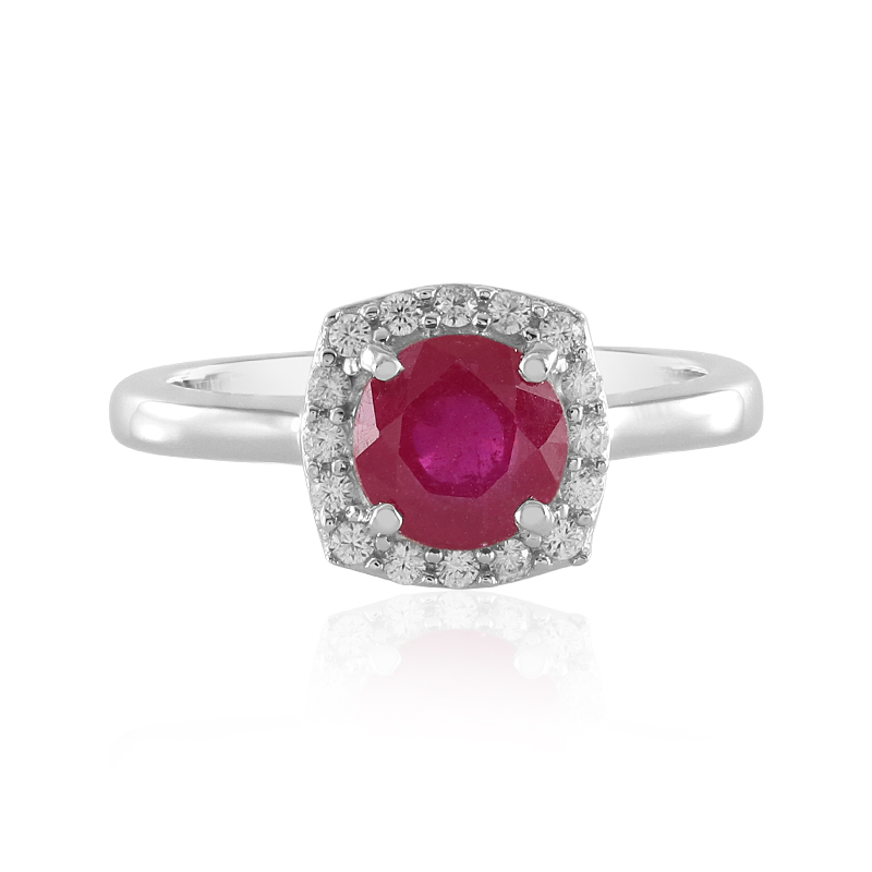 Madagaskar-Rubin-Silberring