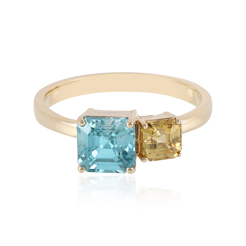 Zirkon-Goldring (Adela Gold) Zirkon-Goldring (Adela Gold)