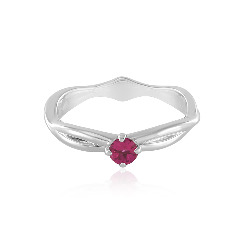 Rubellit-Silberring Rubellit-Silberring