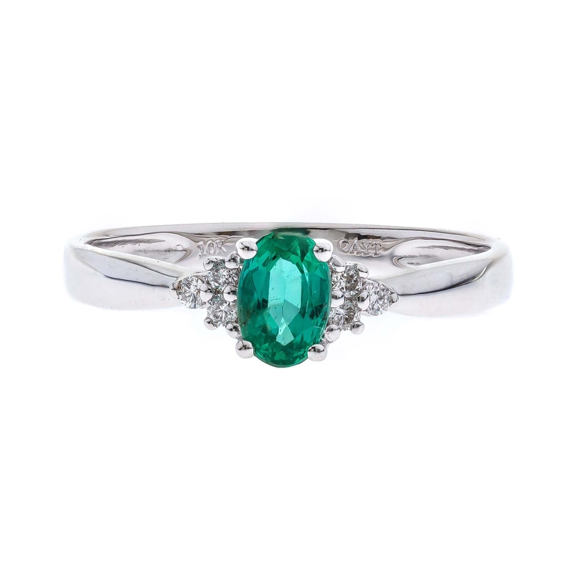 AAA-Sambia-Smaragd-Goldring