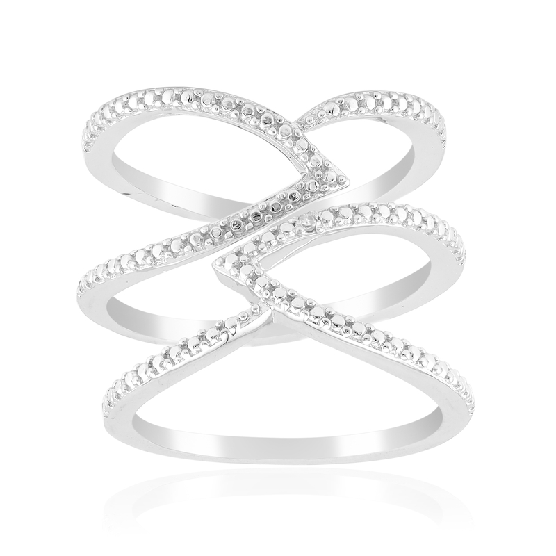 I3 (I) Diamant-Silberring