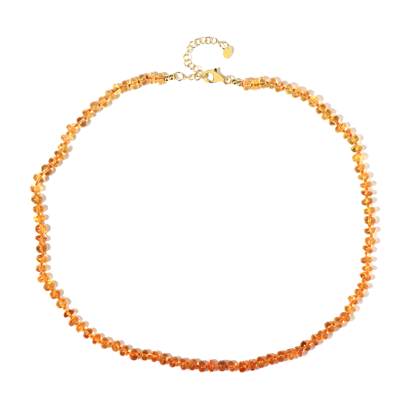 Kaiserlicher Topas-Silberhalskette (Adela Silber) Kaiserlicher Topas-Silberhalskette (Adela Silber)