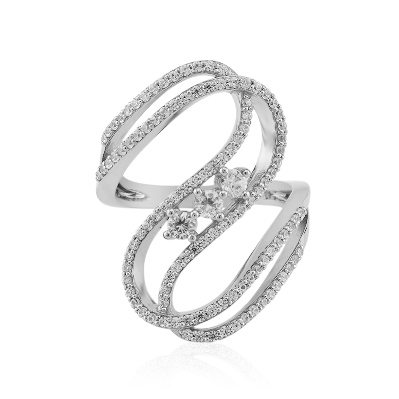 Zirkon-Silberring Zirkon-Silberring