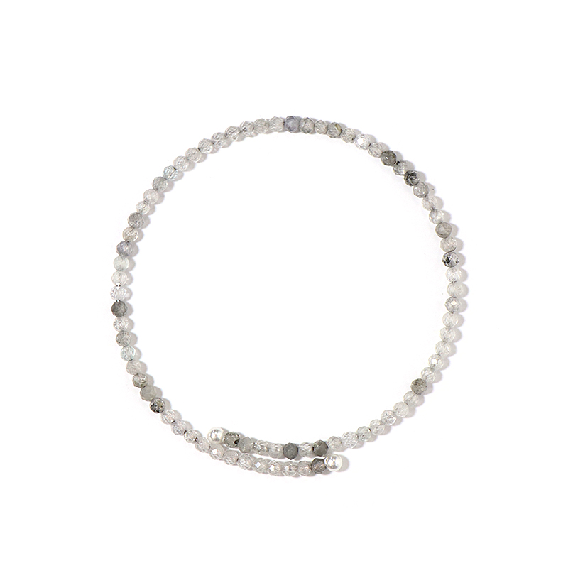 Zirkon-Stahlarmreif (Riya)