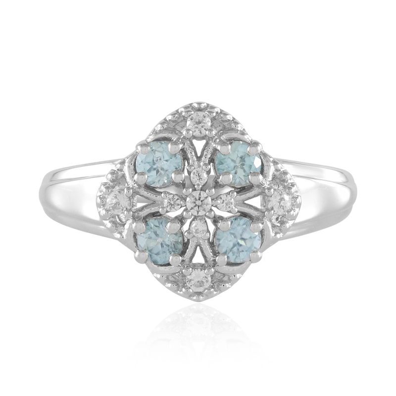 Ratanakiri-Zirkon-Silberring