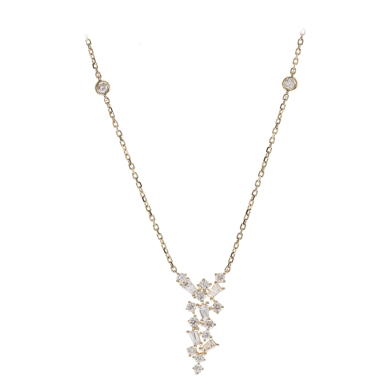 SI1 (H) Diamant-Goldhalskette (CIRARI)